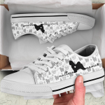 Maltese Low Top Shoes Gift for Men Women