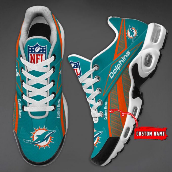 Miami Dolphins Premium Nfl Air Max Plus Sport Sneakers For Fan Gifts