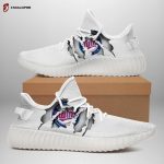 Minnesota Twins Ripped MLB Yeezy Sneaker For Men Women Fans