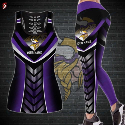 Minnesota Vikings Personalized Leggings And Tank Top Fan Gifts