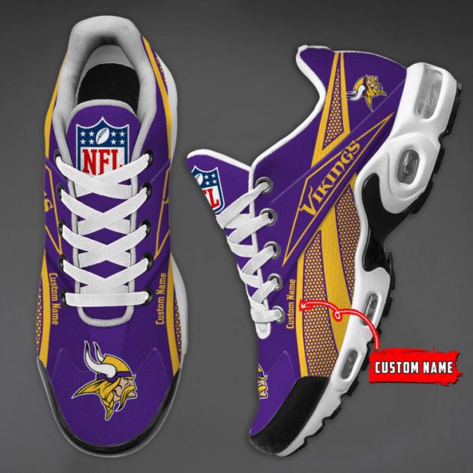 Minnesota Vikings Premium Nfl Air Max Plus Sport Sneakers For Fan Gifts