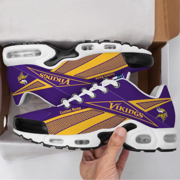 Minnesota Vikings Premium Nfl Air Max Plus Sport Sneakers For Fan Gifts