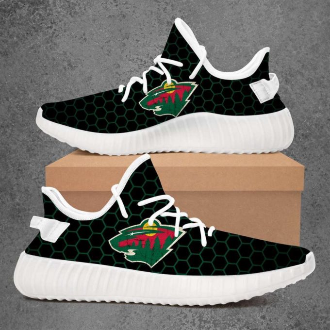 Minnesota Wild Nhl Yeezy Sneaker For Fans