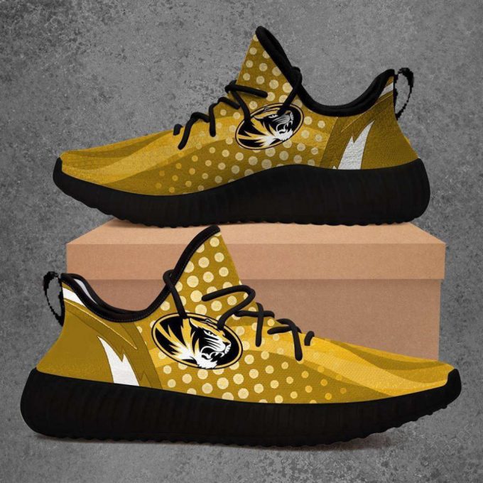 Missouri Tigers Ncaa Yeezy Sneaker For Men Women Fans