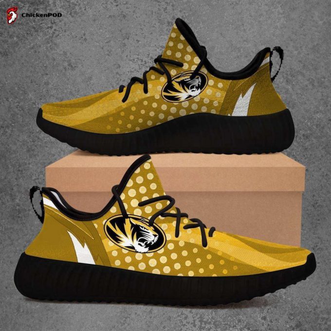 Missouri Tigers Ncaa Yeezy Sneaker For Men Women Fans