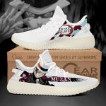 Muzan Kibutsuji Shoes Demon Slayer Custom Anime Yeezy Sneaker For Fans