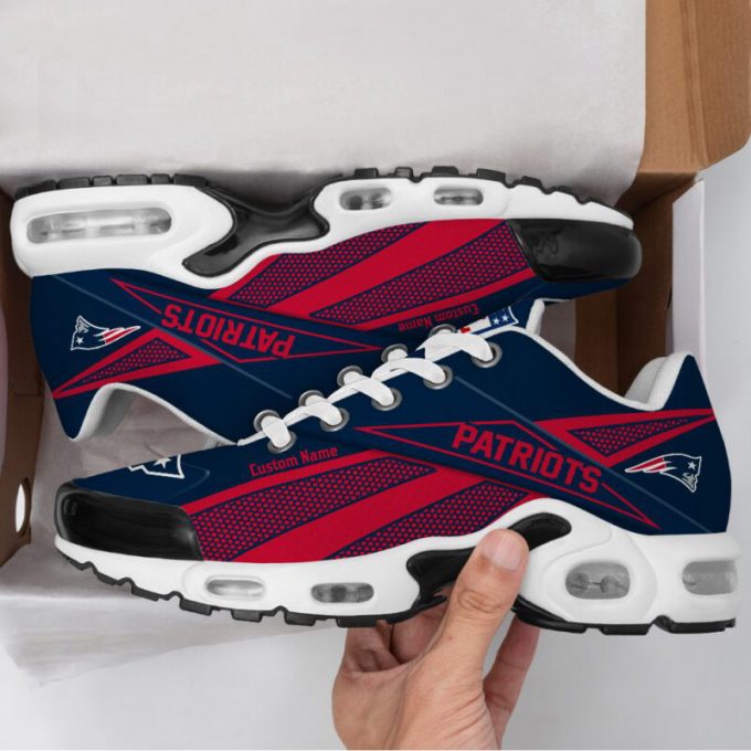 New England Patriots Premium Nfl Air Max Plus Sport Sneakers For Fan Gifts