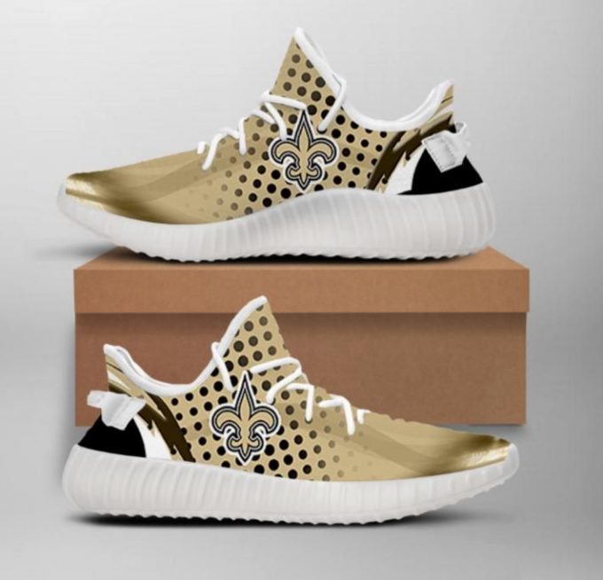 New Orleans Saints Nfl Yeezy Sneaker For Fans