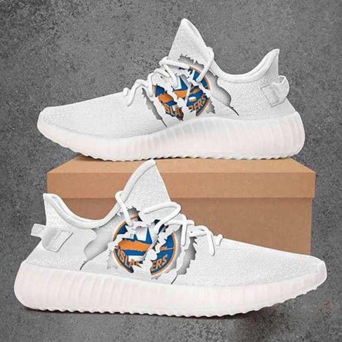 New York Islanders Nhl Yeezy Sneaker For Men Women Fans