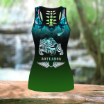 New Zealand Maori Bulldog Tank Top & Leggings Outfit For Women