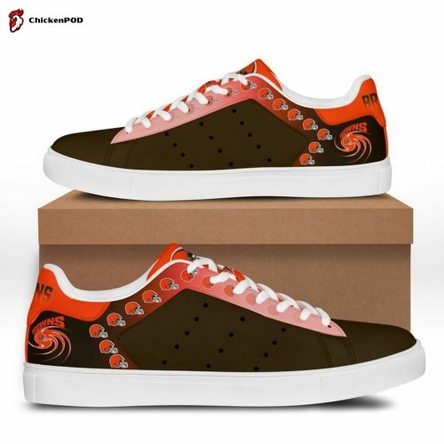 NFL cleveland browns – stan smith low top skate shoes