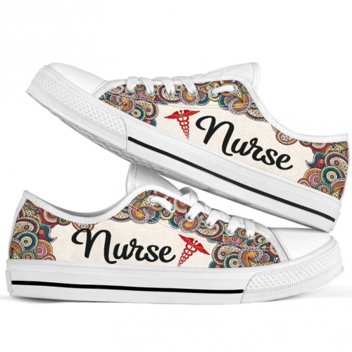 Nurse Love Nurse Low Top Shoes Gift for Men Women Sneaker