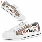 Nurse Love Nurse Low Top Shoes Gift for Men Women Sneaker