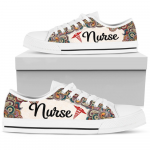 Nurse Love Nurse Low Top Shoes Gift for Men Women Sneaker