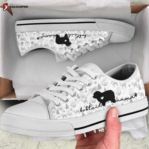 Old English Sheepdog Low Top Shoes Gift for Men Women Sneaker