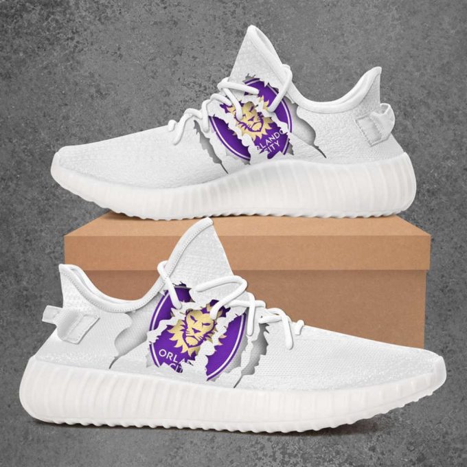 Orlando City Sc Usl Yeezy Sneaker For Fans