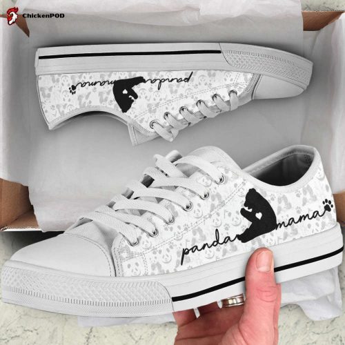 Panda Mama Low Top Shoes Gift for Men Women