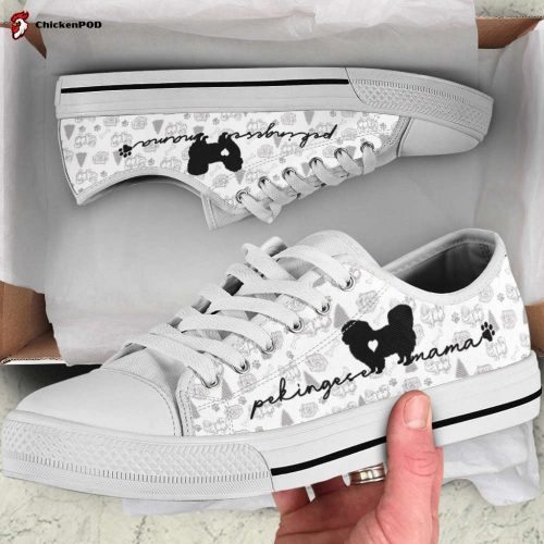 Pekingese Low Top Shoes Gift for Men Women Sneaker