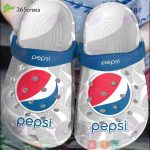 Pepsi White Unisex Clogs Clog Shoes