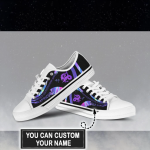 Personalized Holo Capricorn Customized Low Top Shoes Gift for Men Women Sneaker