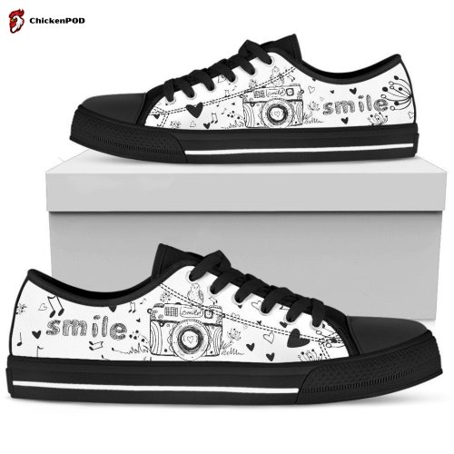 Photography Women’s Low Top Shoes