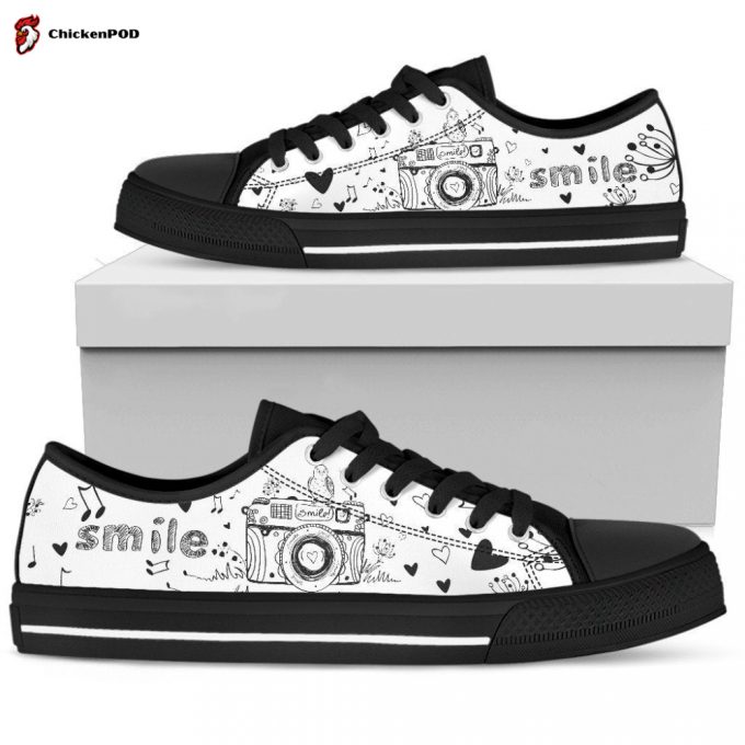 Photography Women’S Low Top Shoes