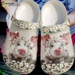 Pig Lovely And Daisy Garden I’m Pigaholic Farm Cattle Unisex Clogs Clog Shoes