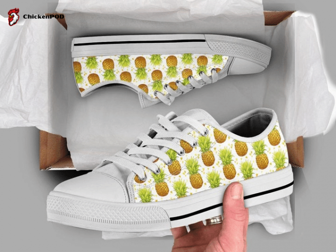 Pineapple Low Top Shoes Gift For Men Women