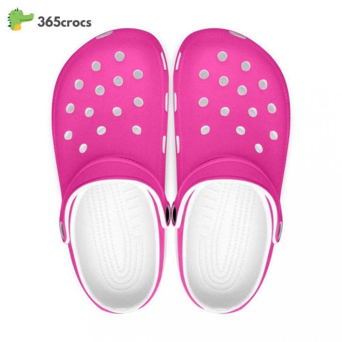 Pink Unisex Clogs Clog Shoes