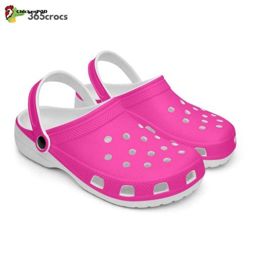 Pink Unisex Clogs Clog Shoes