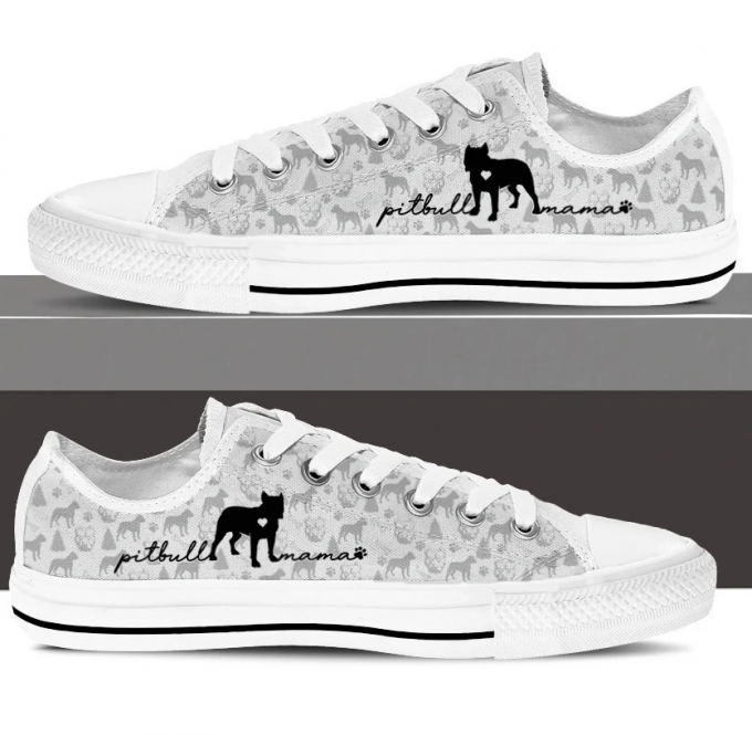 Pit Bull Low Top Shoes Gift For Men Women Sneaker