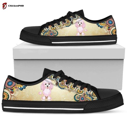 poodle Women’s Low Top Shoes