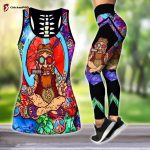 Premium Hippie 3D Over Printed Legging & Tank Top