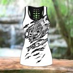 Proud To Be A Polynesian 3D Tattoo Legging & Tank Top