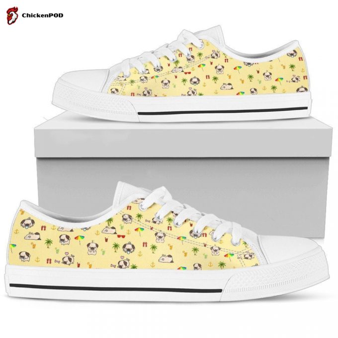 Pug Women’S Low Top Shoes