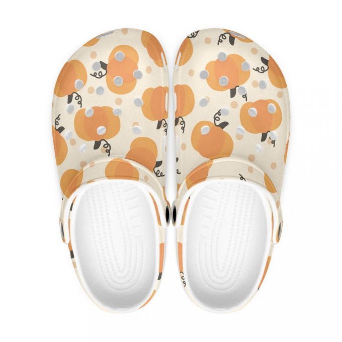 Pumpkin Unisex Clogs