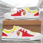 RC Lens Black White low top shoes for Fans