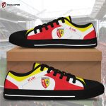 RC Lens Black White low top shoes for Fans