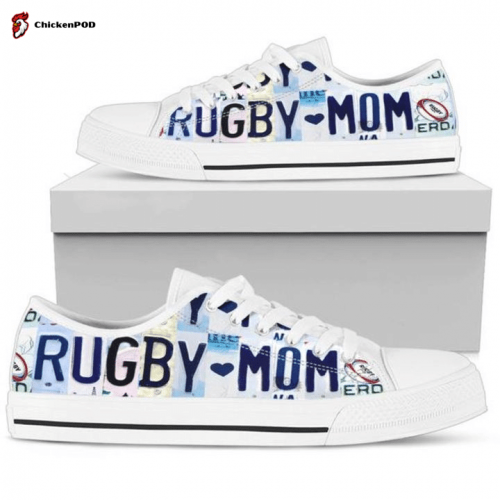 Rugby Mom Low Womens Low Top Shoes Gift for Men Women