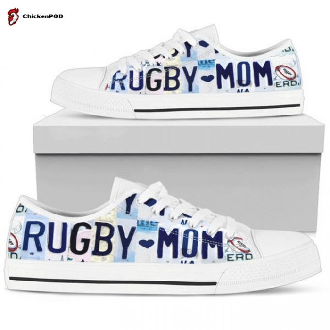 Rugby Mom Low Womens Low Top Shoes Gift For Men Women