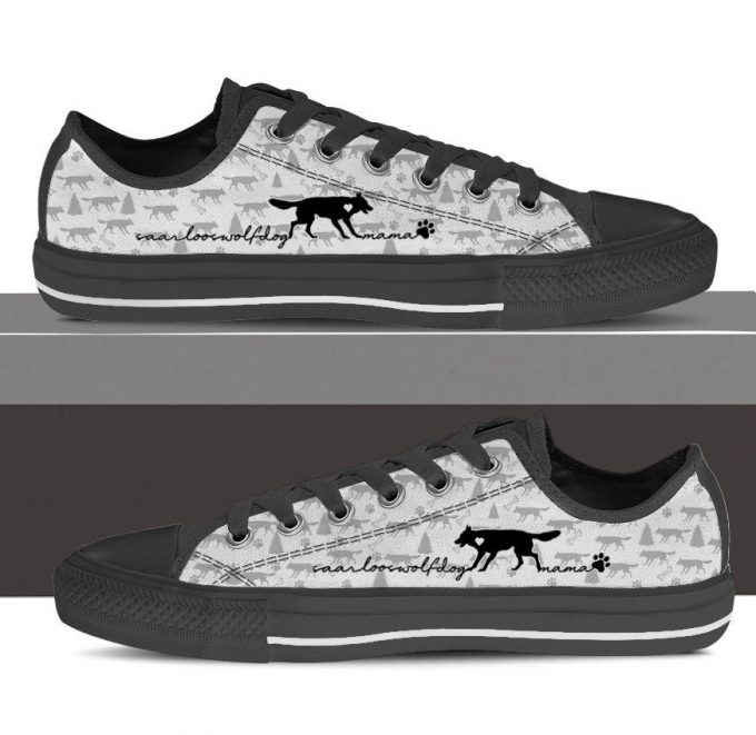 Saarloos Wolfdog Low Top Shoes Gift For Men Women Sneaker