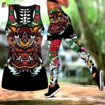 Samurai Tattoo Legging & Tank Top