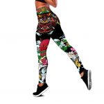 Samurai Tattoo Legging & Tank Top