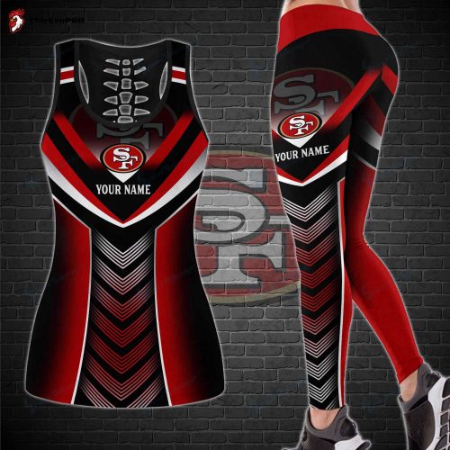 San Francisco 49ers Personalized Leggings And Tank Top Fan Gifts