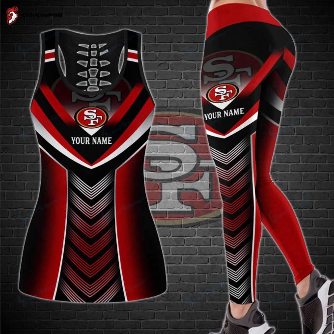 San Francisco 49Ers Personalized Leggings And Tank Top Fan Gifts