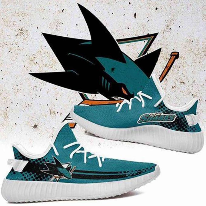 San Jose Sharks Nfl Yeezy Sneaker For Fans