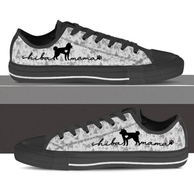 Shiba Inu Low Top Shoes Gift For Men Women Sneaker