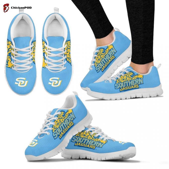 Southern University Jaguars Unisex Running Shoes For Fans Gifts