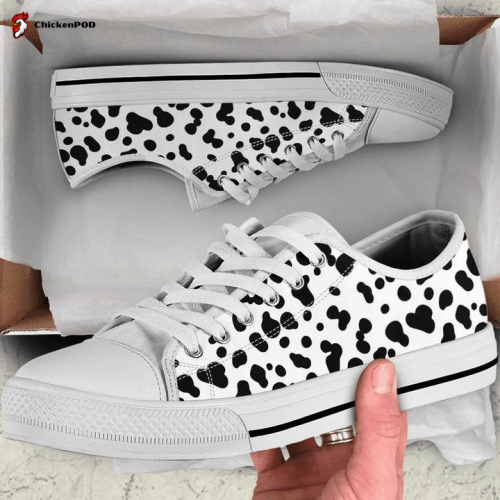 Spots Dalmatian Low Top Shoes Gift for Men Women Sneaker