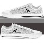 Staffordshire Bull Terrier Low Top Shoes Gift for Men Women Sneaker